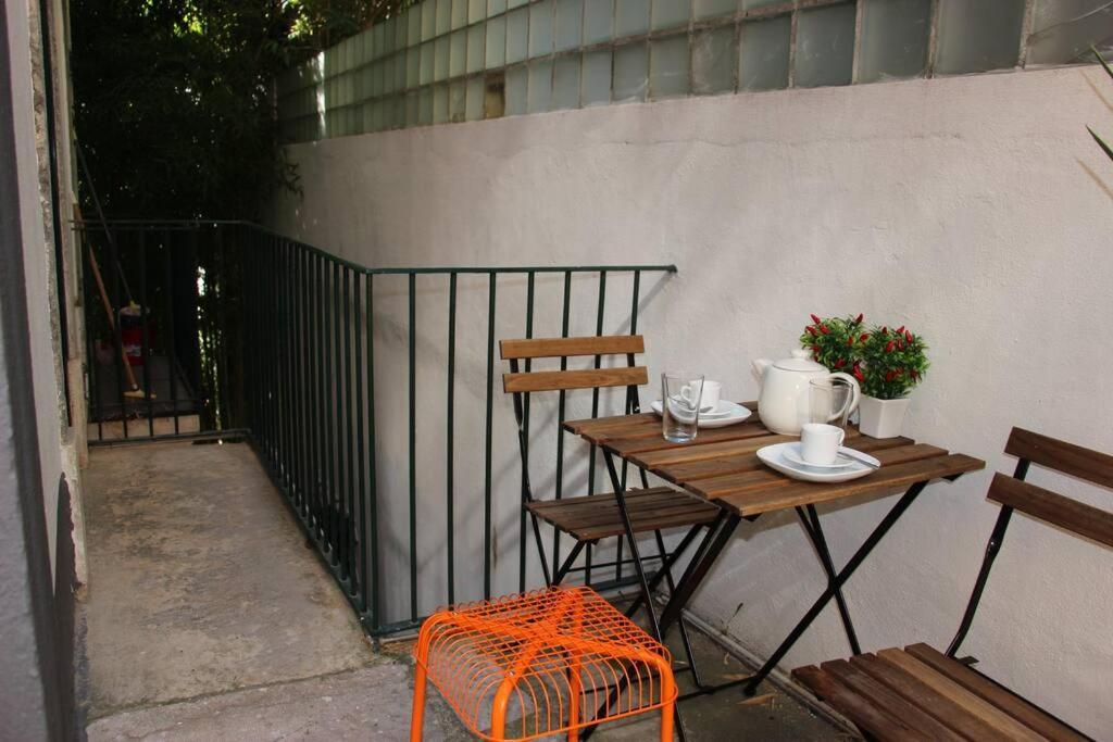 Sm1-Happy At Hip Pr.Real & Bair.Alto + Private Patio! Lisboa Exterior foto